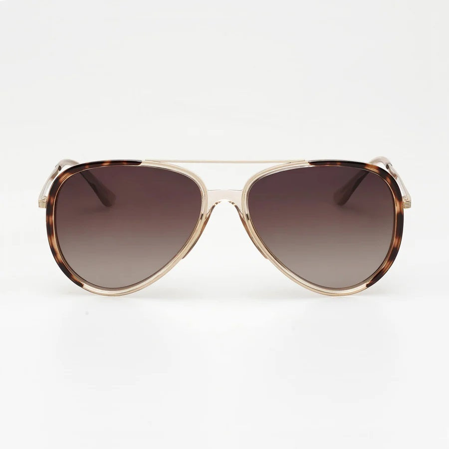 Locello Lexie Sunglasses [COLOUR:Tort Gold Brown]