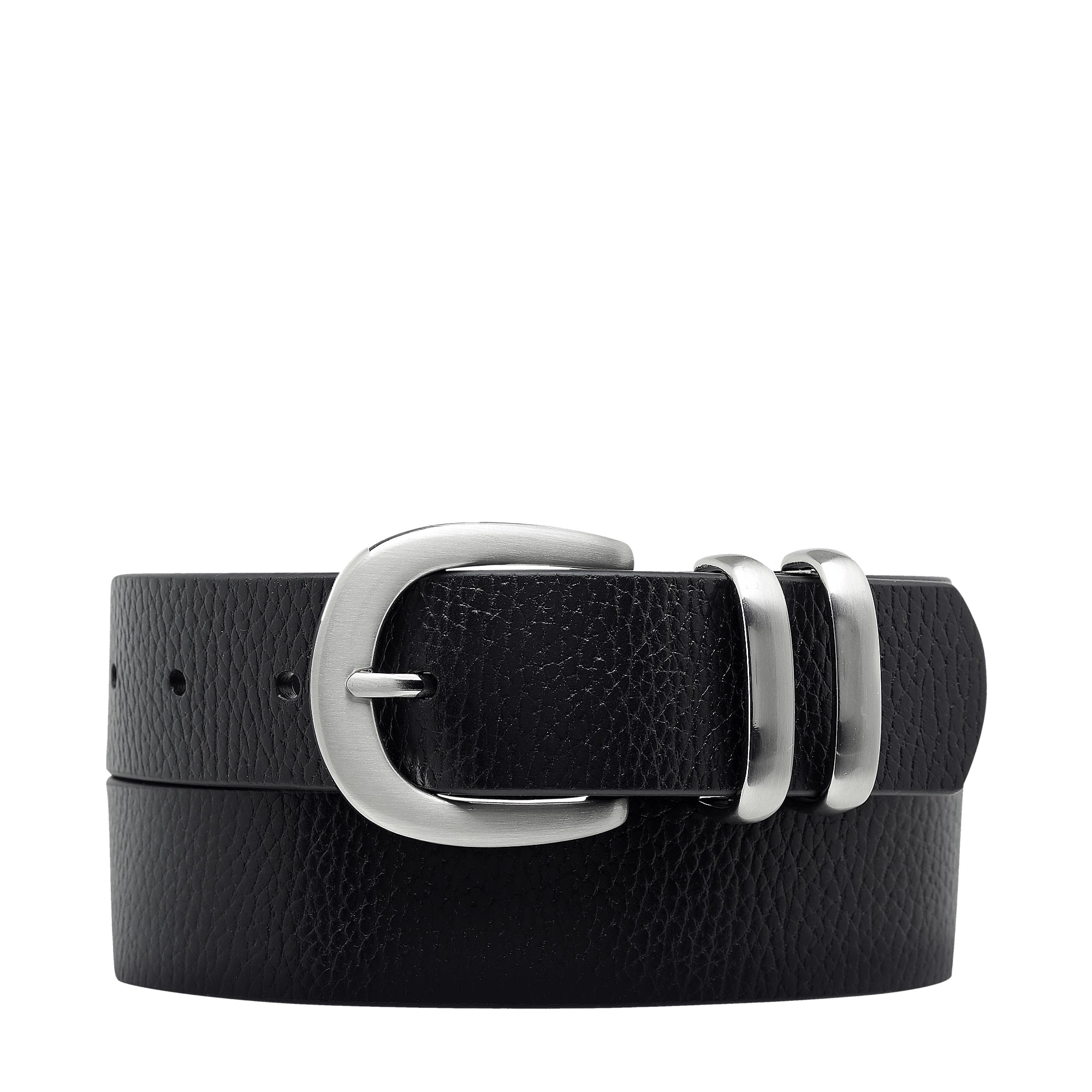 Status Anxiety Let It Be Belt - S/M [SIZE:S/m COLOUR:Black/silver]