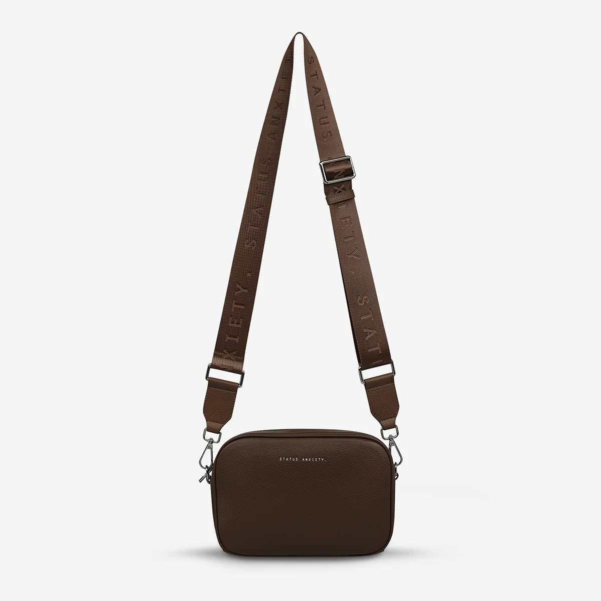 Status Anxiety Plunder with Webbed Strap [COLOUR:Cocoa]