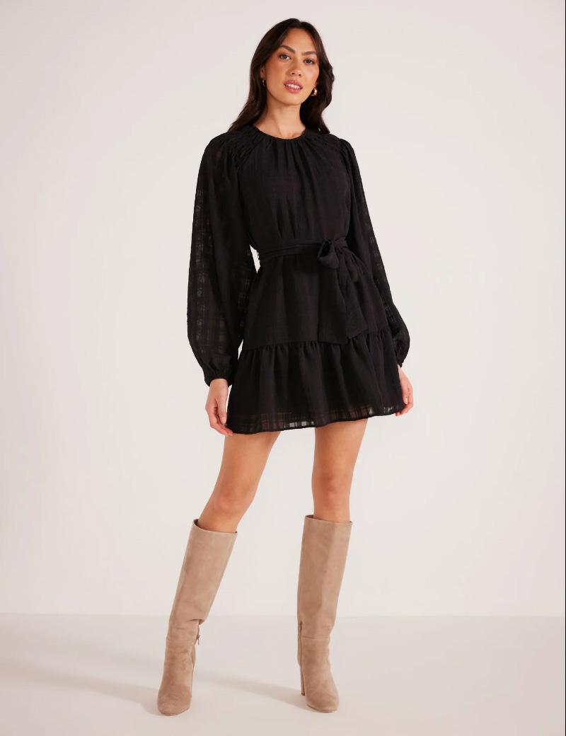 MinkPink Clarence Chiffon Mini Dress