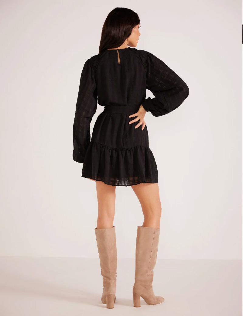 MinkPink Clarence Chiffon Mini Dress