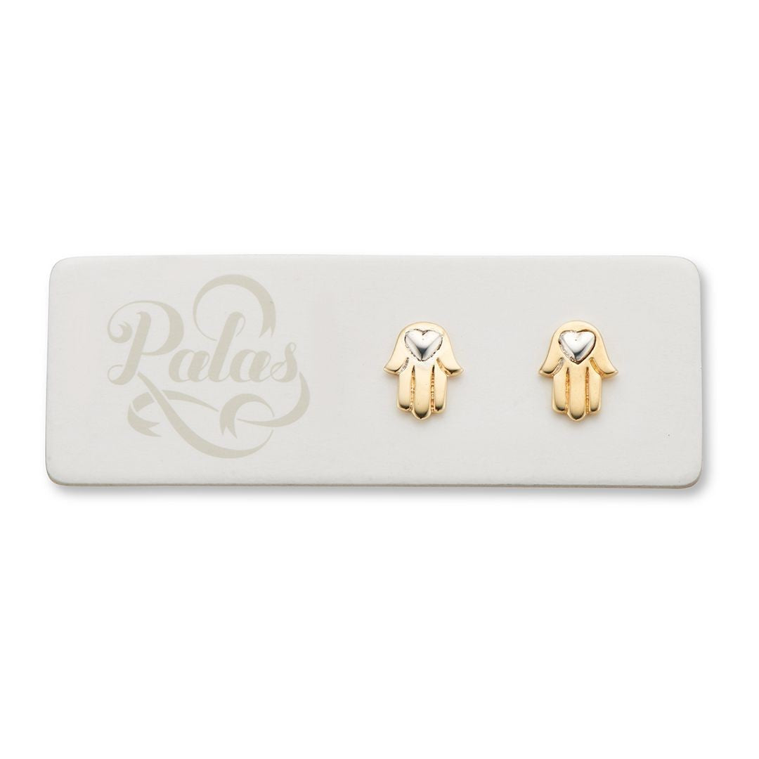 Palas Hamsa Hand Stud Earrings - Little Extras Lifestyle Boutique