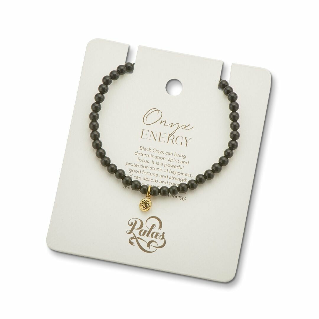 Palas Healing Gem Bracelet - Onyx - Little Extras Lifestyle Boutique