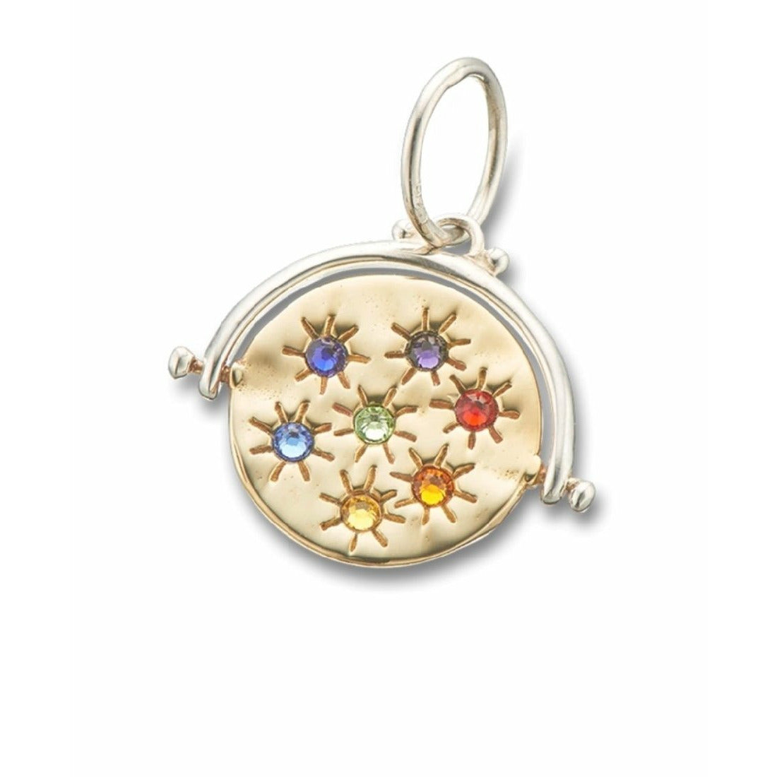 Palas Chakra Healing and Balance Spinner Charm - Little Extras Lifestyle Boutique