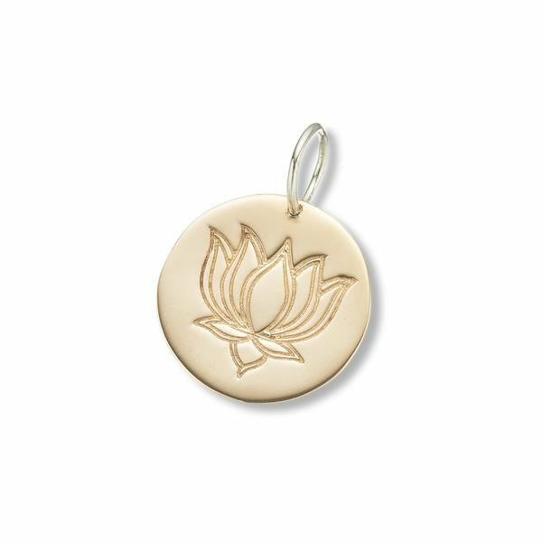 Palas Lotus Purity Of Heart & Mind Charm - Little Extras Lifestyle Boutique