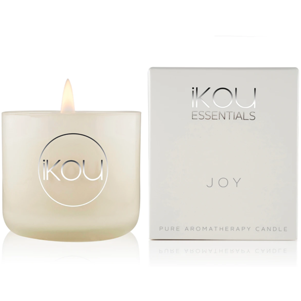 iKOU Essentials Small Glass Candle - Little Extras Lifestyle Boutique