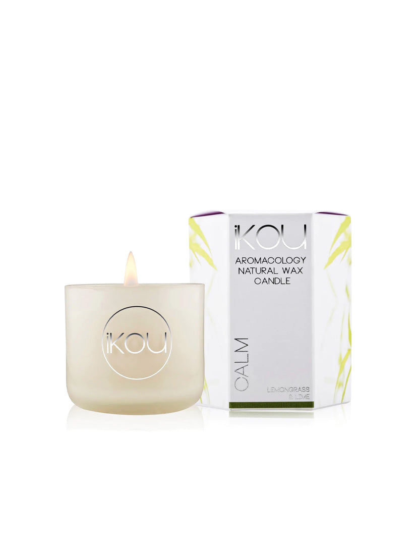 iKOU Eco-luxury Aromacology Candle Glass Small - Little Extras Lifestyle Boutique